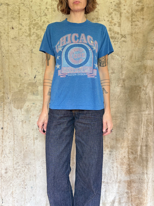 80s Chicago Cubs Baseball Tee