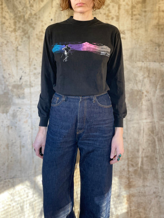 80s Odell Lake, Oregon Cascades Long Sleeve Tee