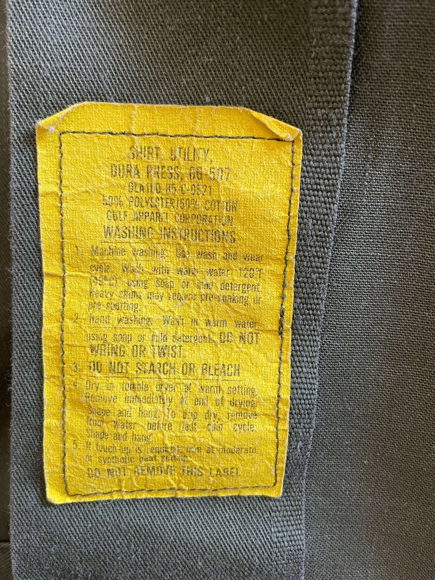 80s OG-507 Utility Shirt