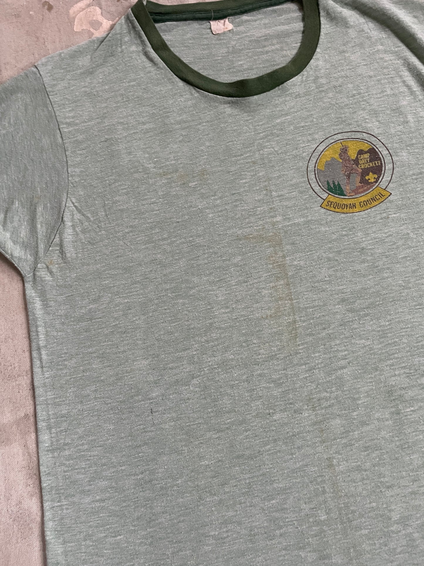 80s BSA Camp Davy Crockett Tee