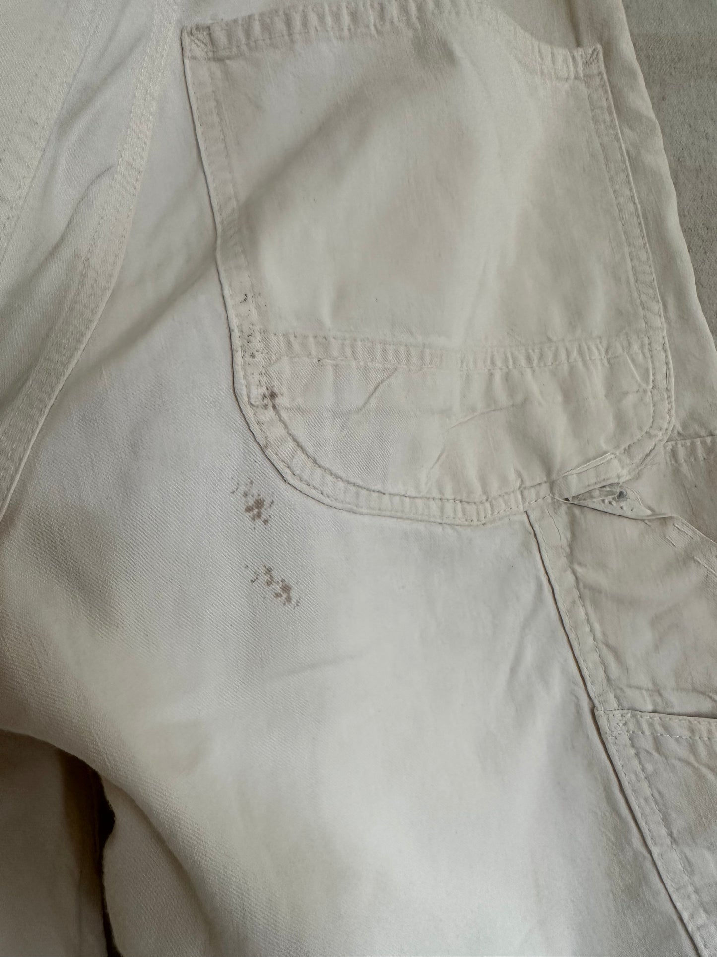 70s/80s Lee Ecru Painter Pants