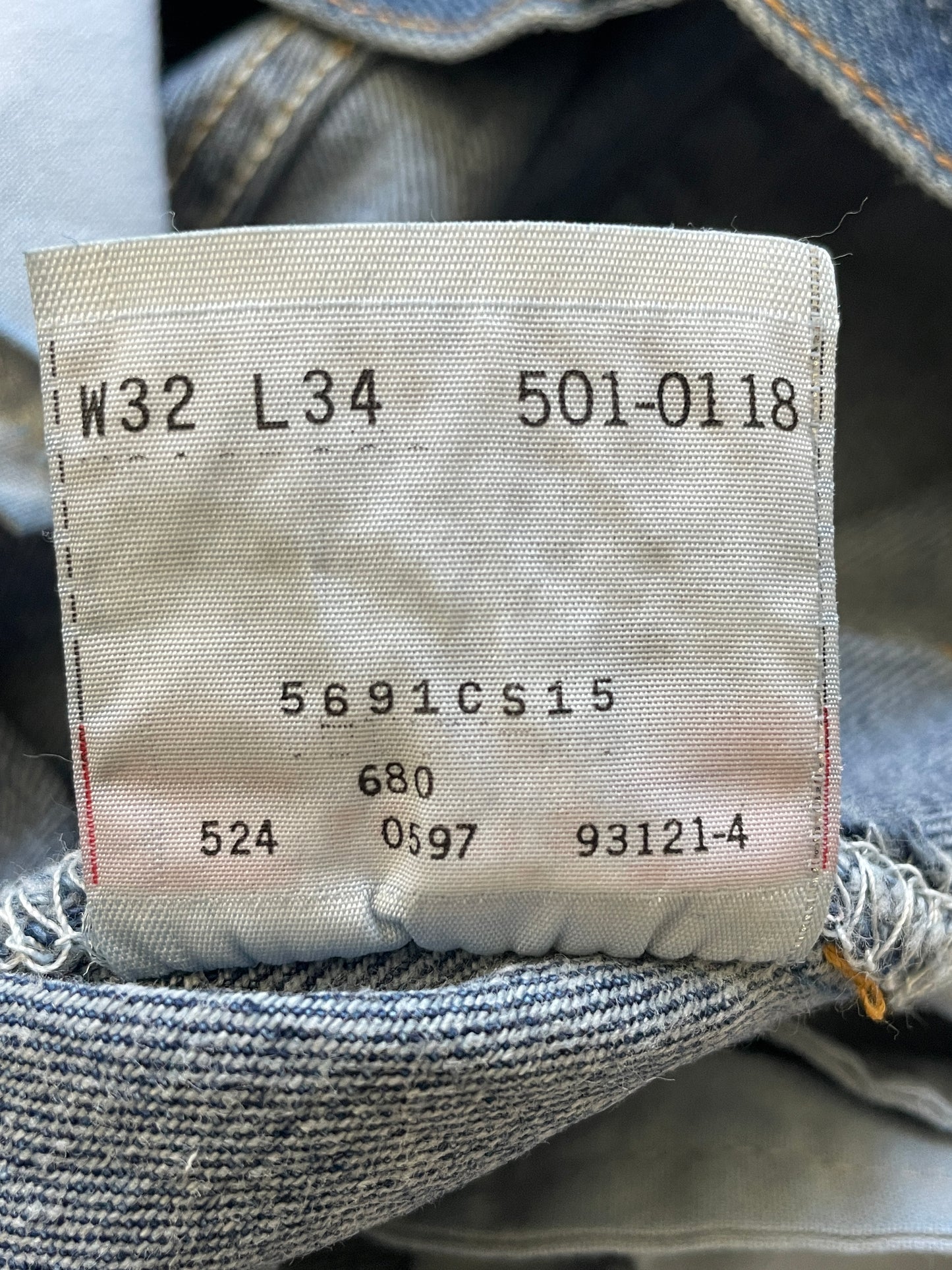 90s Levi’s 501 Jeans