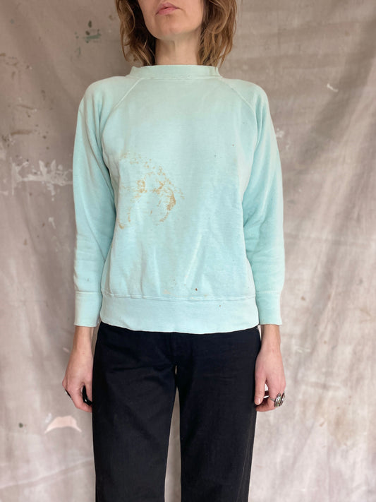 60s Blank Teal Sweatshirt