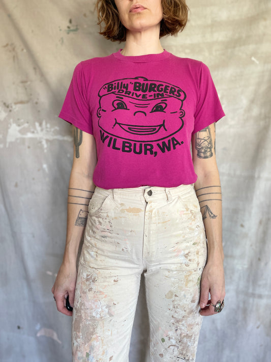 80s Billy Burgers, Wilbur WA Tee