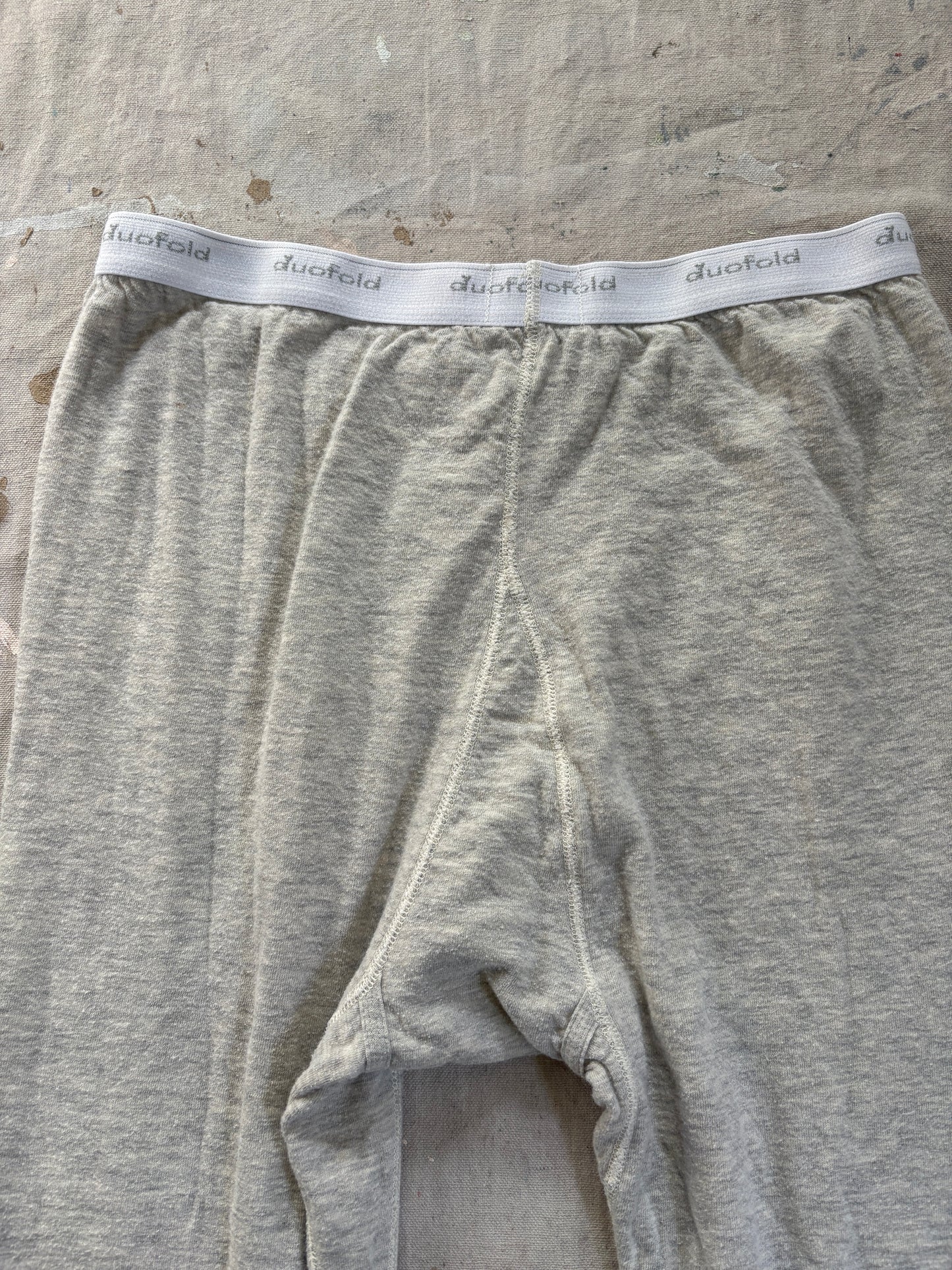 90s Duofold Heather Gray Long John’s Set