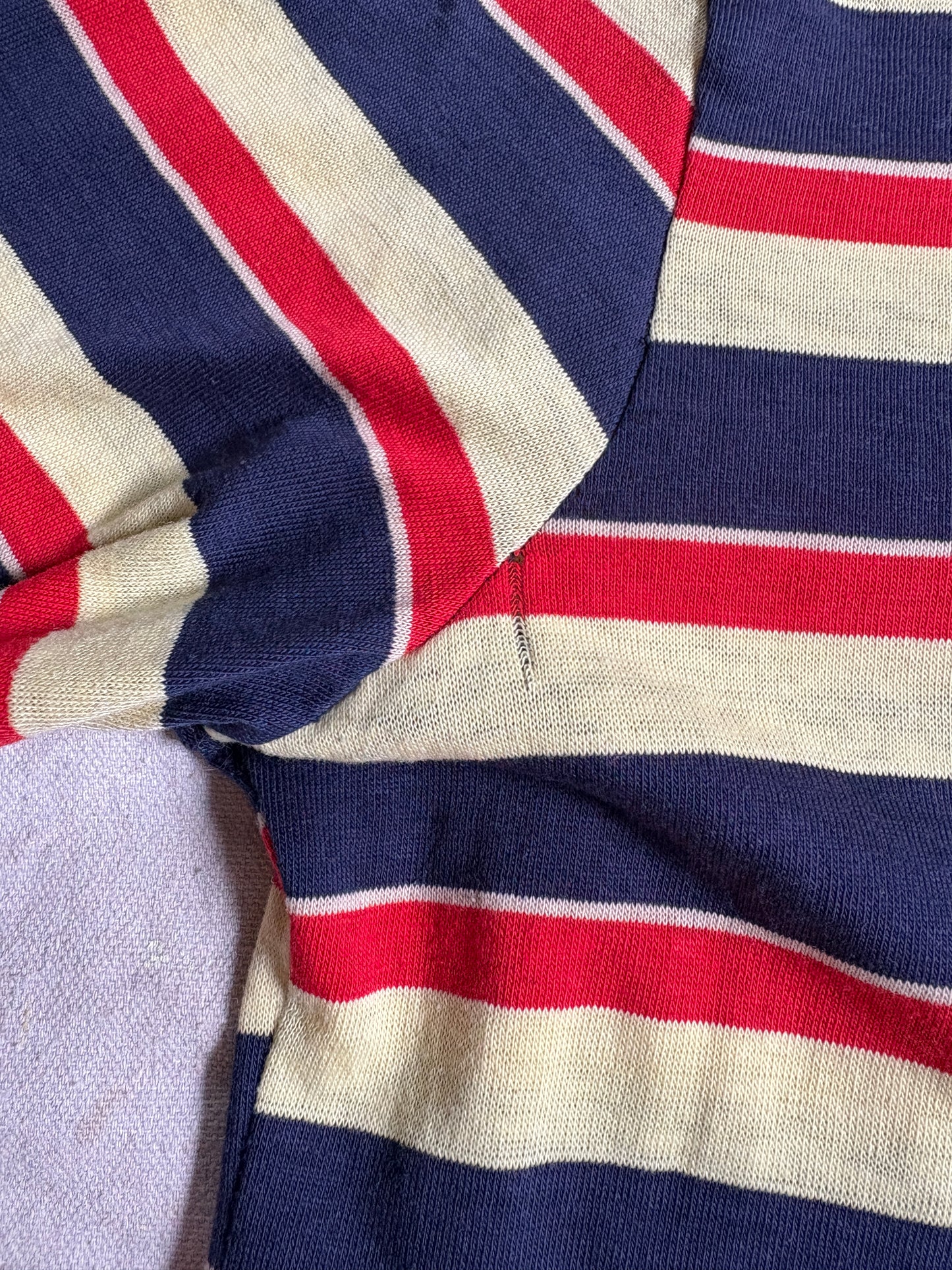 70s Striped Pocket Tee