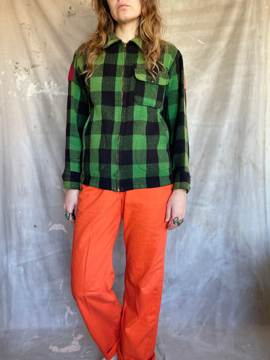 80s Safety Orange DeeCee Carpenter Pants
