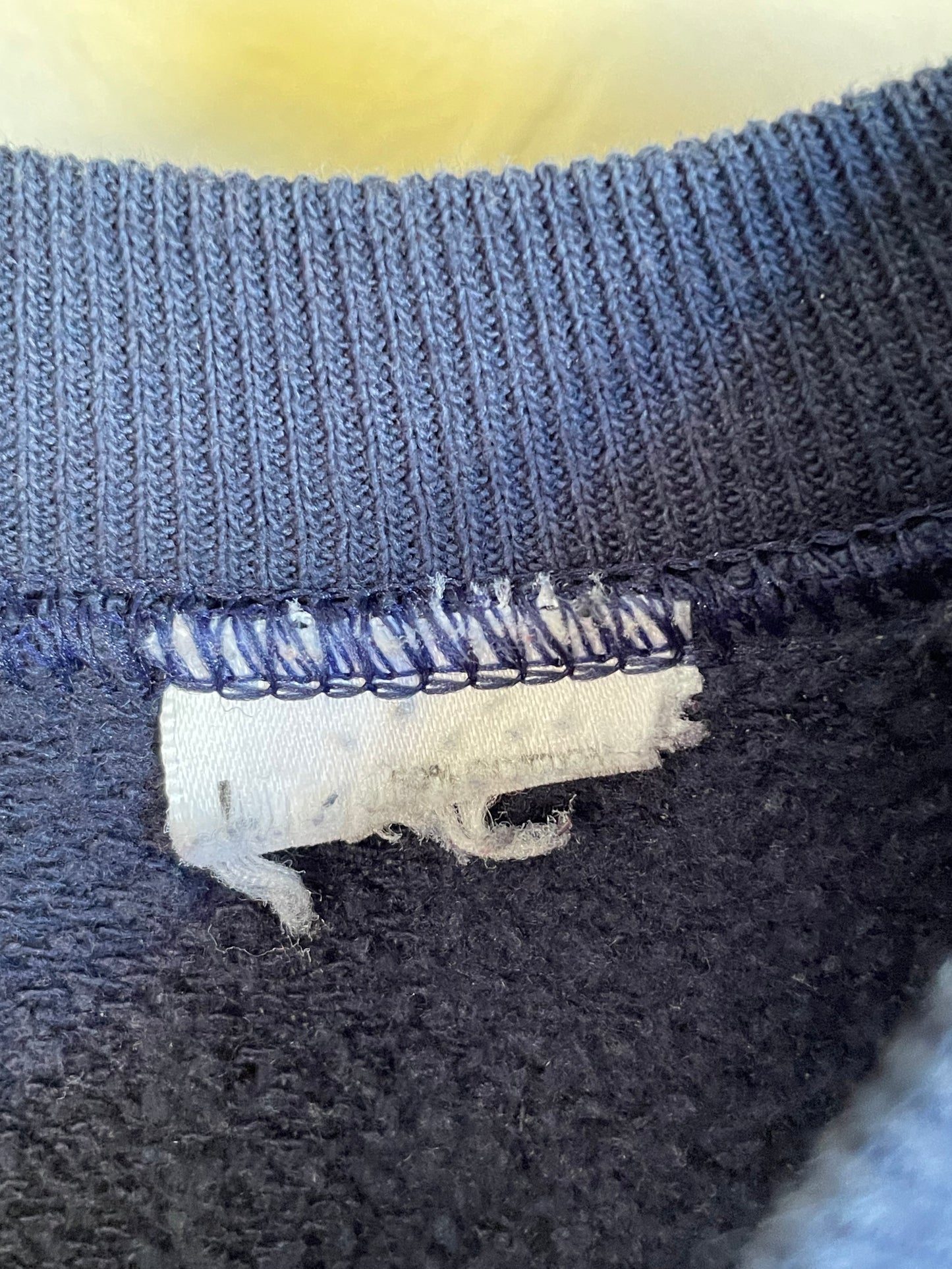 80s/90s Blank Navy Blue Sweatshirt