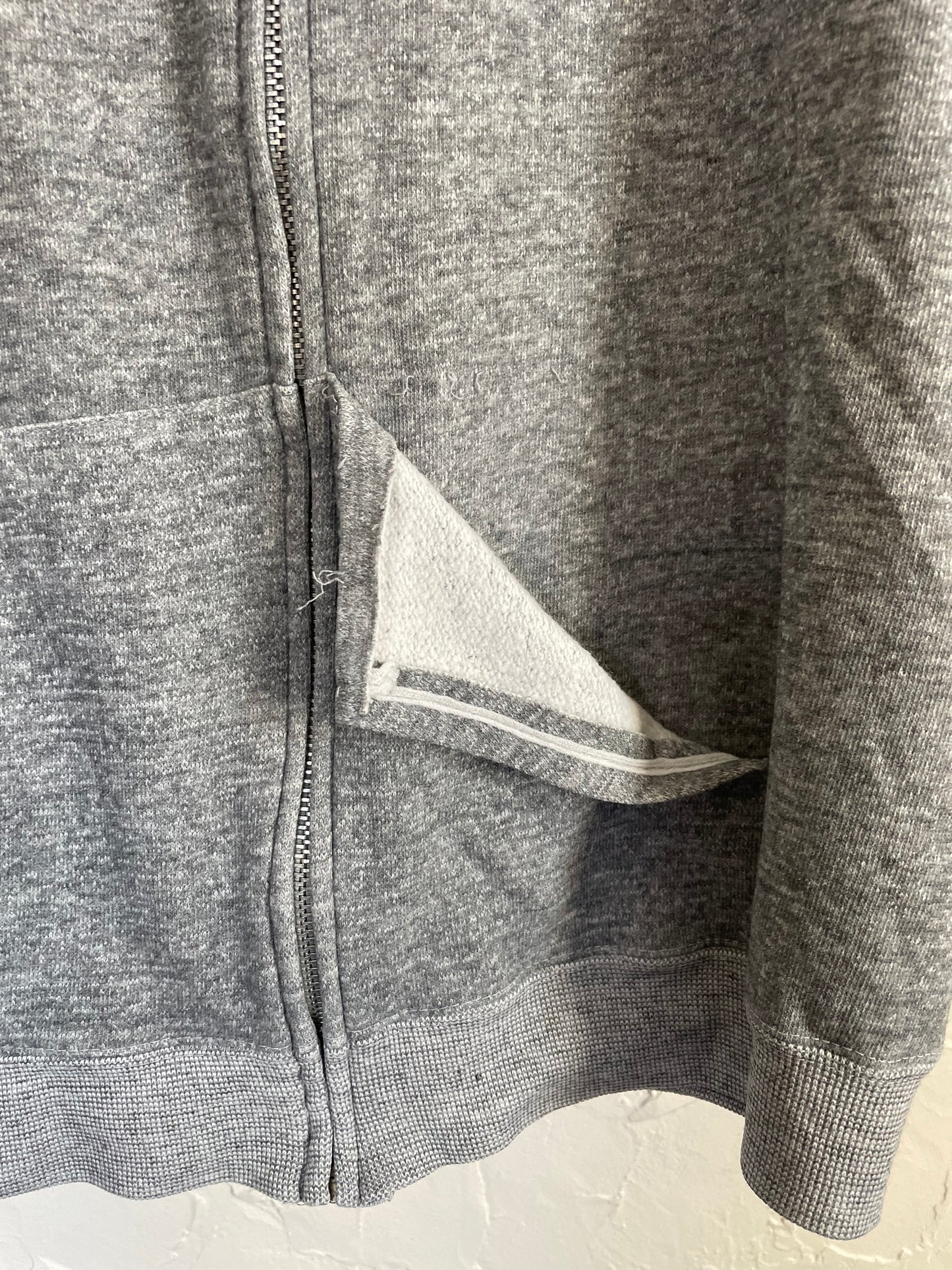 80s Kent State Zip Front Hoodie