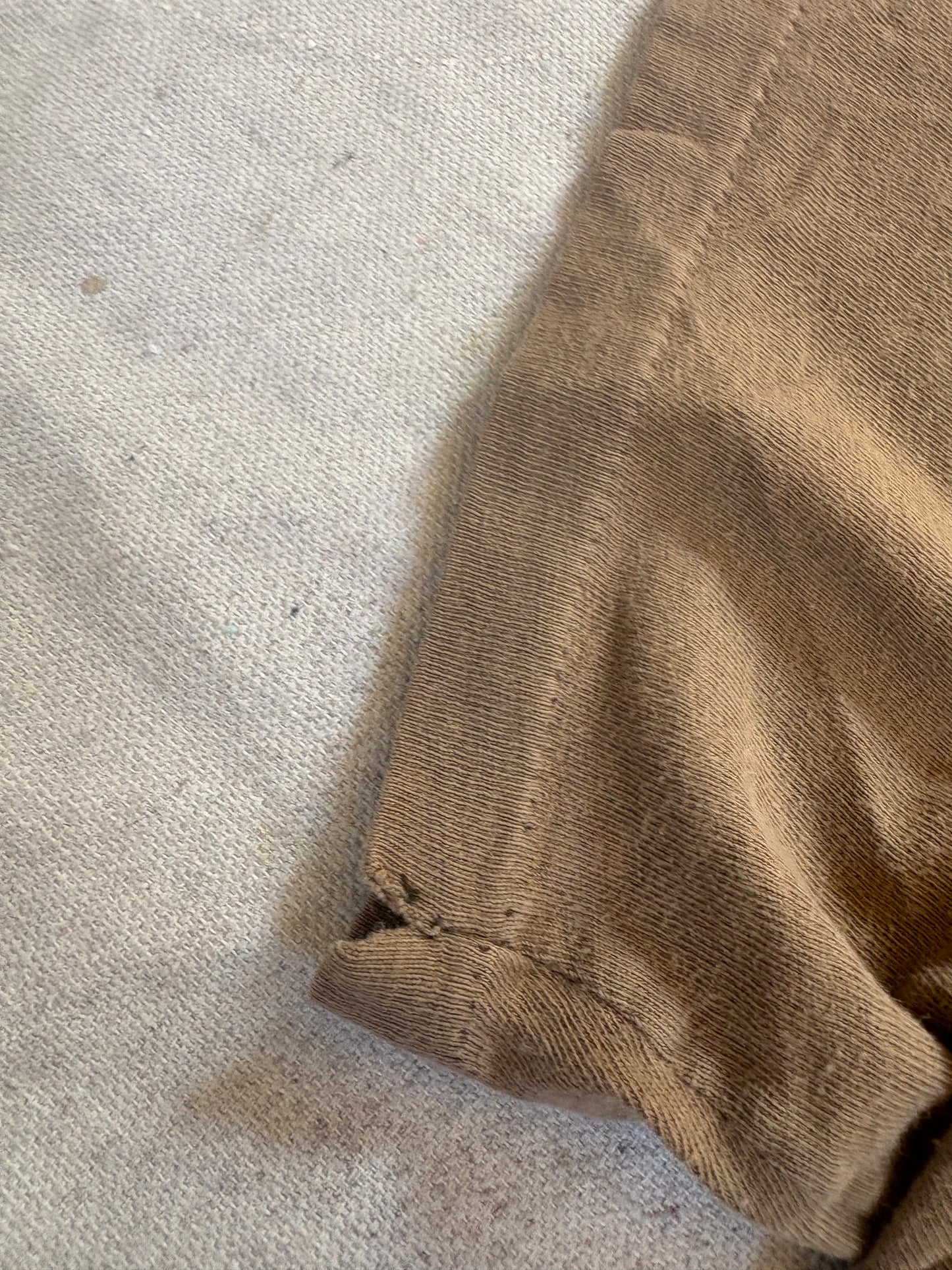 Vintage 80s Blank Brown Tee