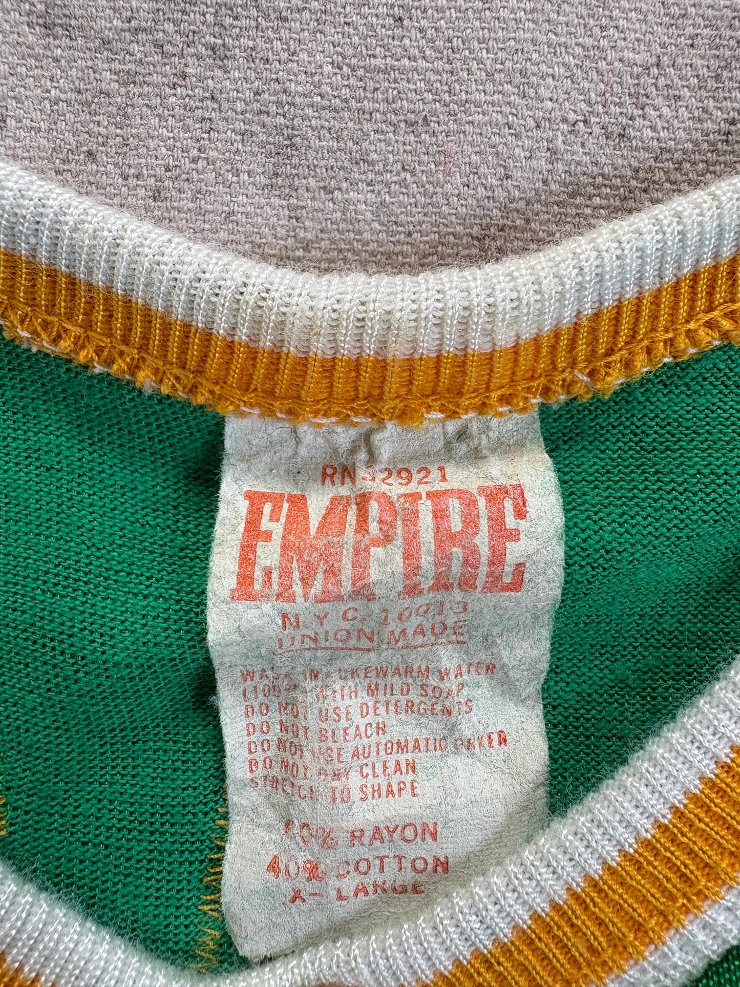 Vintage 70s Durene Lambda Chi Alpha Fraternity Jersey Tee