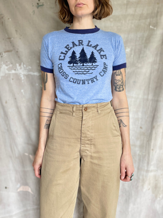 80s Clear Lake Cross Country Camp Tee