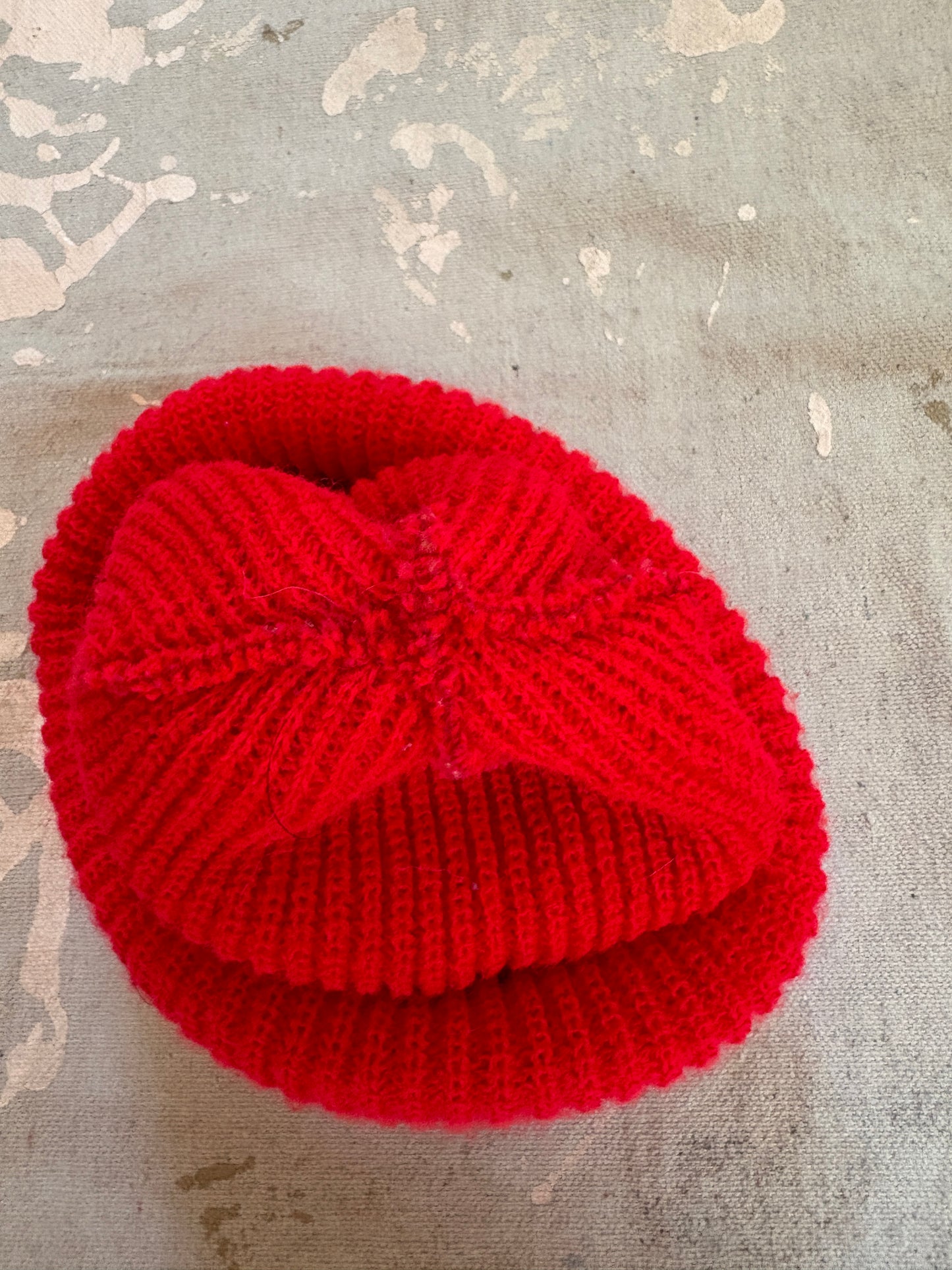 Red Watch Cap Beanie