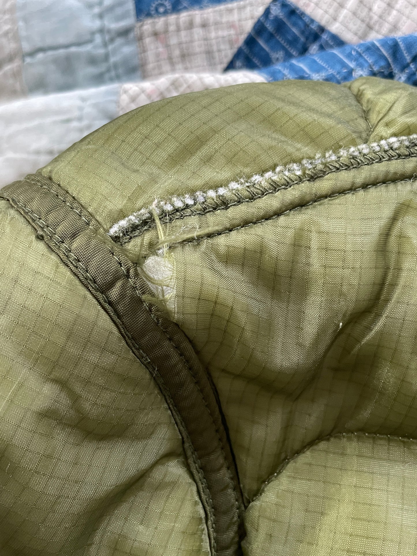 80s Military Quilted Liner Jacket