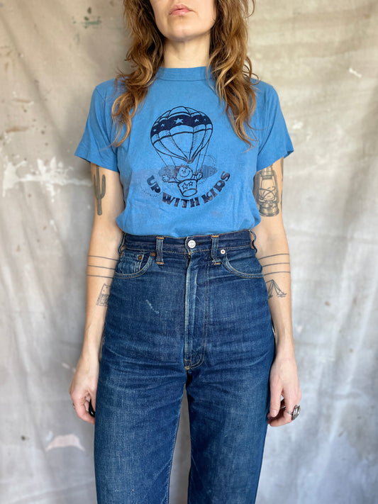 70s Up With Kids Tee