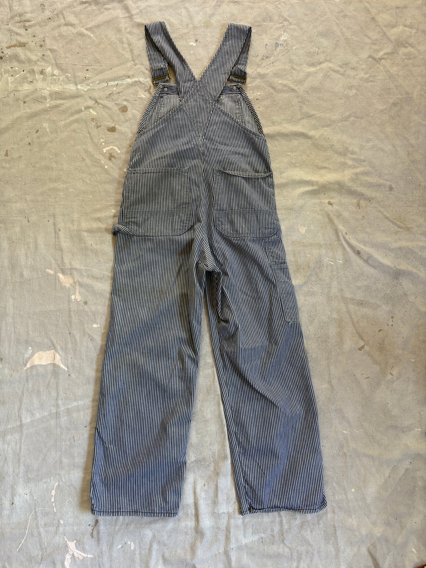 Vintage 70s Sears Hickory Stripe Overalls
