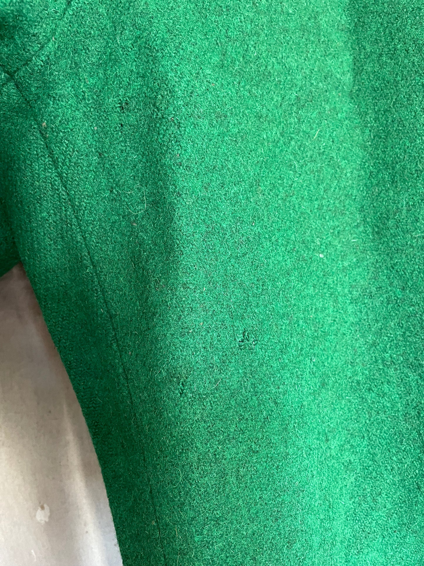 40s Kelly Green Side Zip Ski Pants