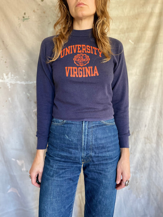 80s University Of Virginia Sweatshirt
