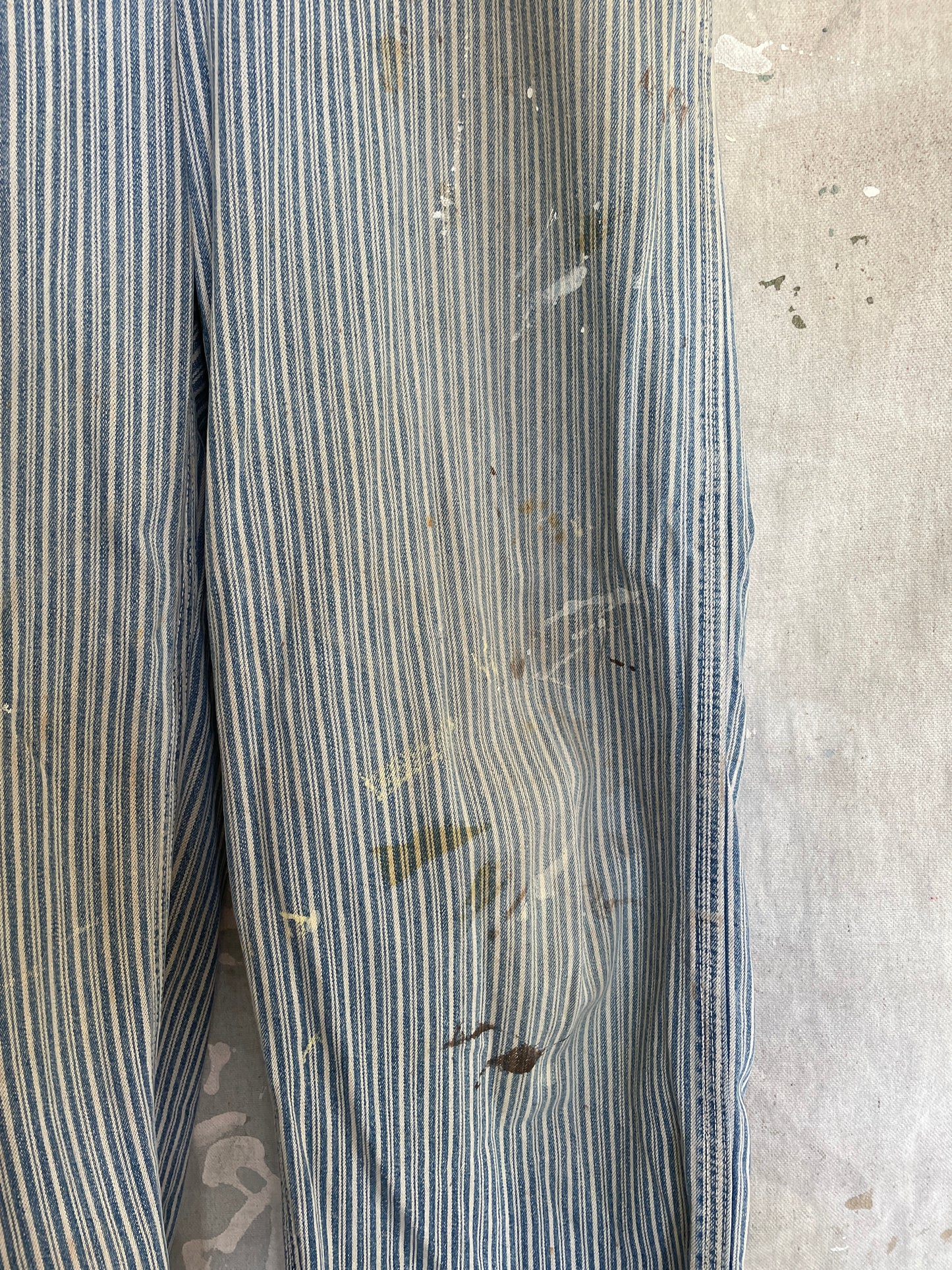 70s Liberty Stripe Overalls