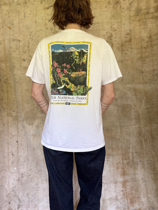 90s Preserve Our National Parks Pocket Tee