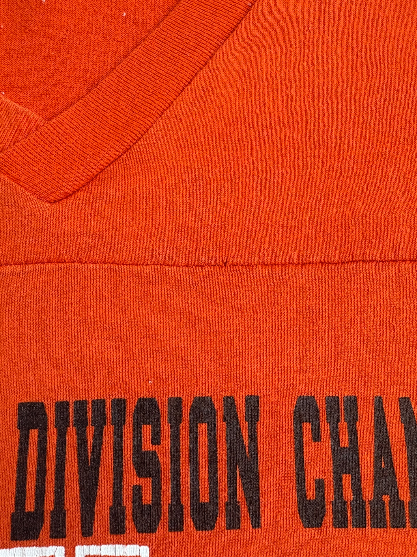 Vintage Cleveland Browns 1987 AFC Central Division Champions Tee