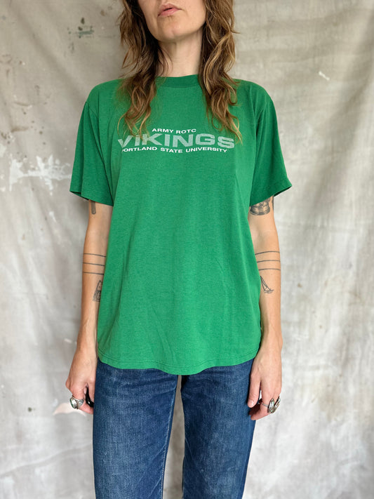 90s Portland State University Army ROTC Tee