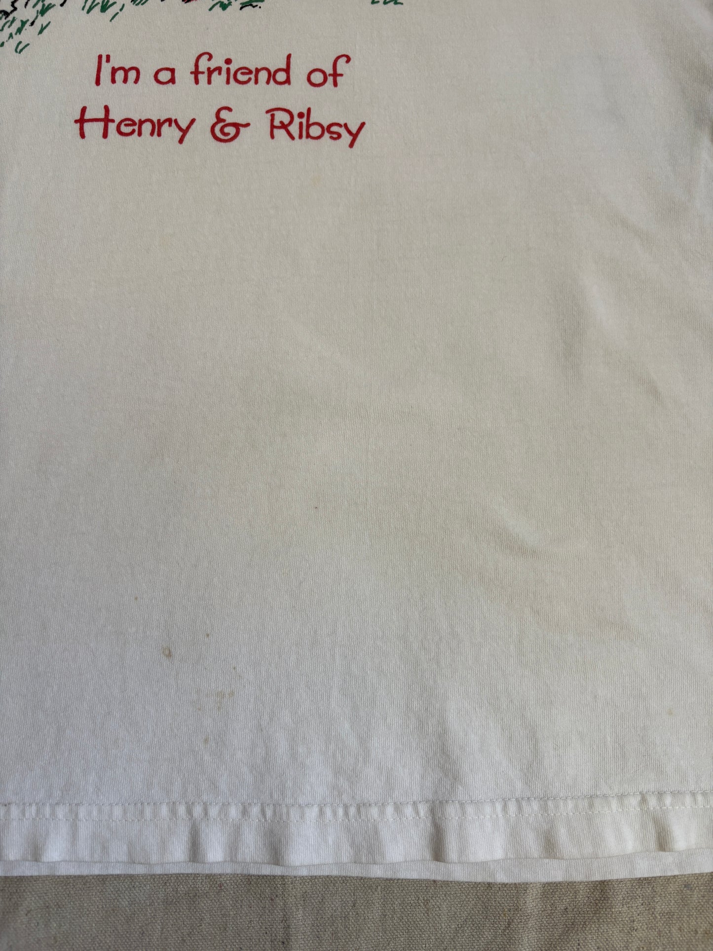 Vintage 80s Henry Huggins And Ribsy Children’s Novel Tee
