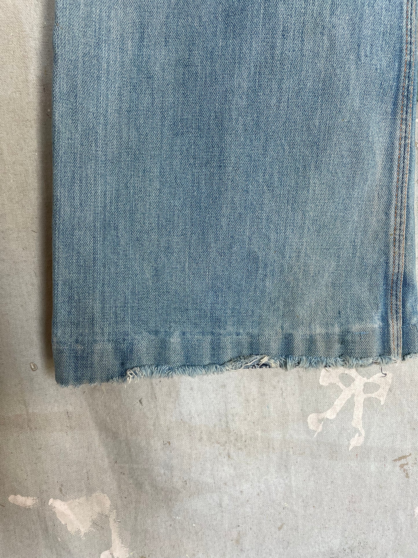 70s Wrangler Wide Leg Bell Bottom Jeans