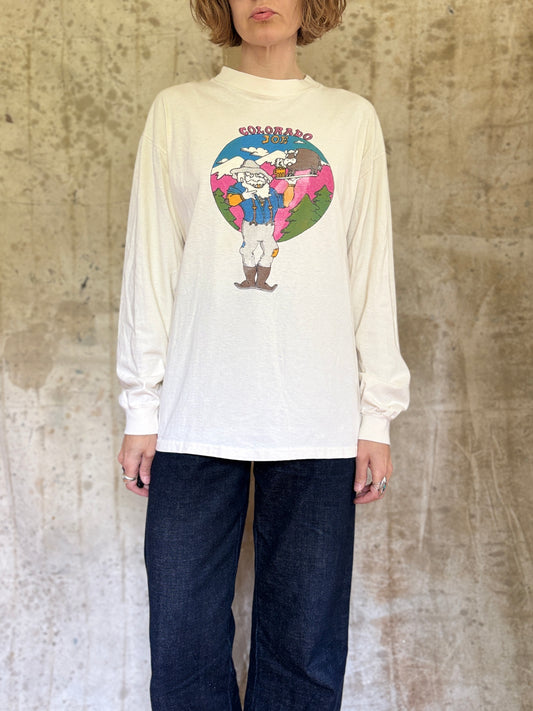 80s The Mystery Of Colorado Joe Long Sleeve Tee