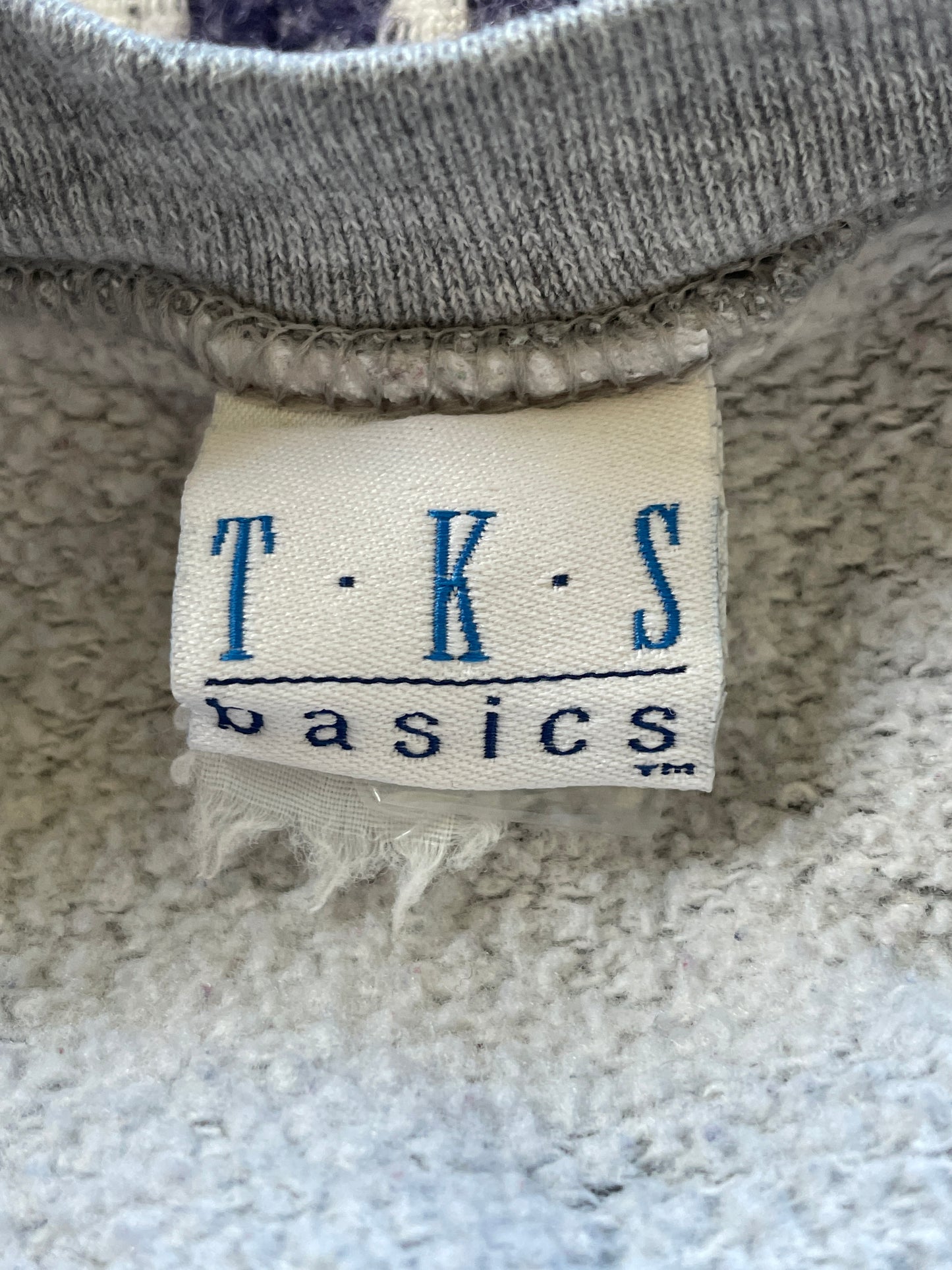 90s Blank Heather Grey Sweatshirt