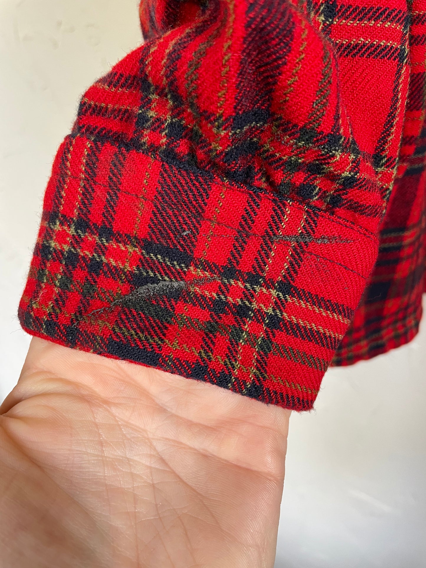 60s/70s Pendleton Wool Plaid Shirt