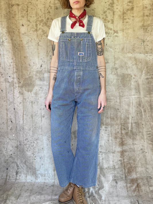 80s Big Smith Hickory Stripe Overalls