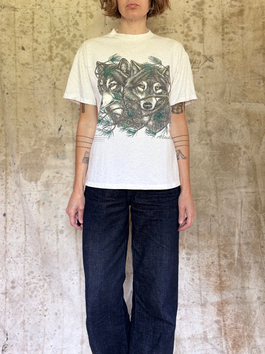 90s Alaskan Gray Wolf Canis Lupus Tee