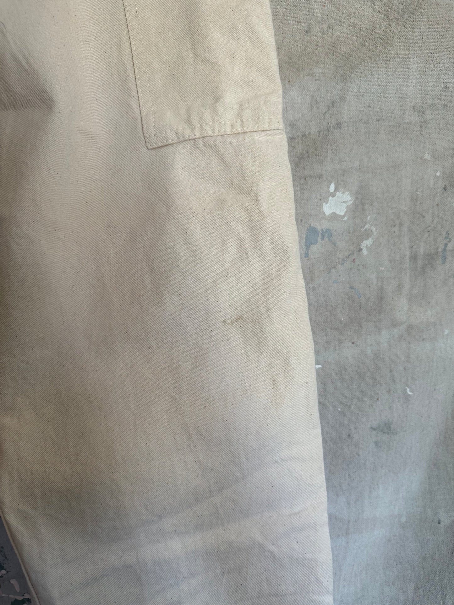 90s Ecru Painter Pants