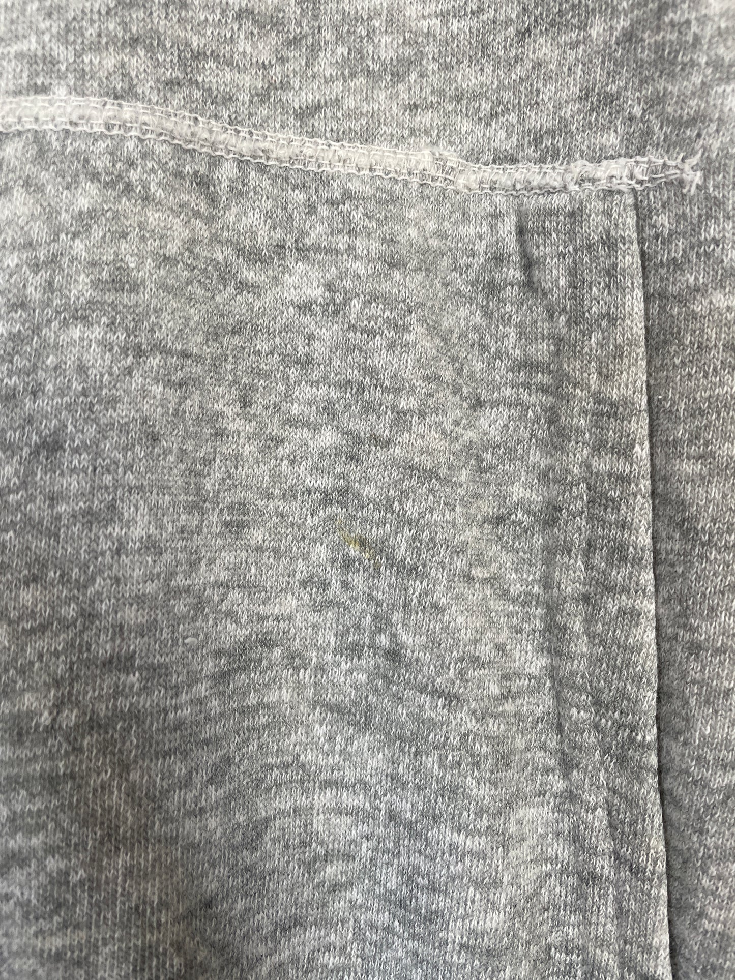 70s/80s Blank Heather Grey Hoodie Sweatshirt