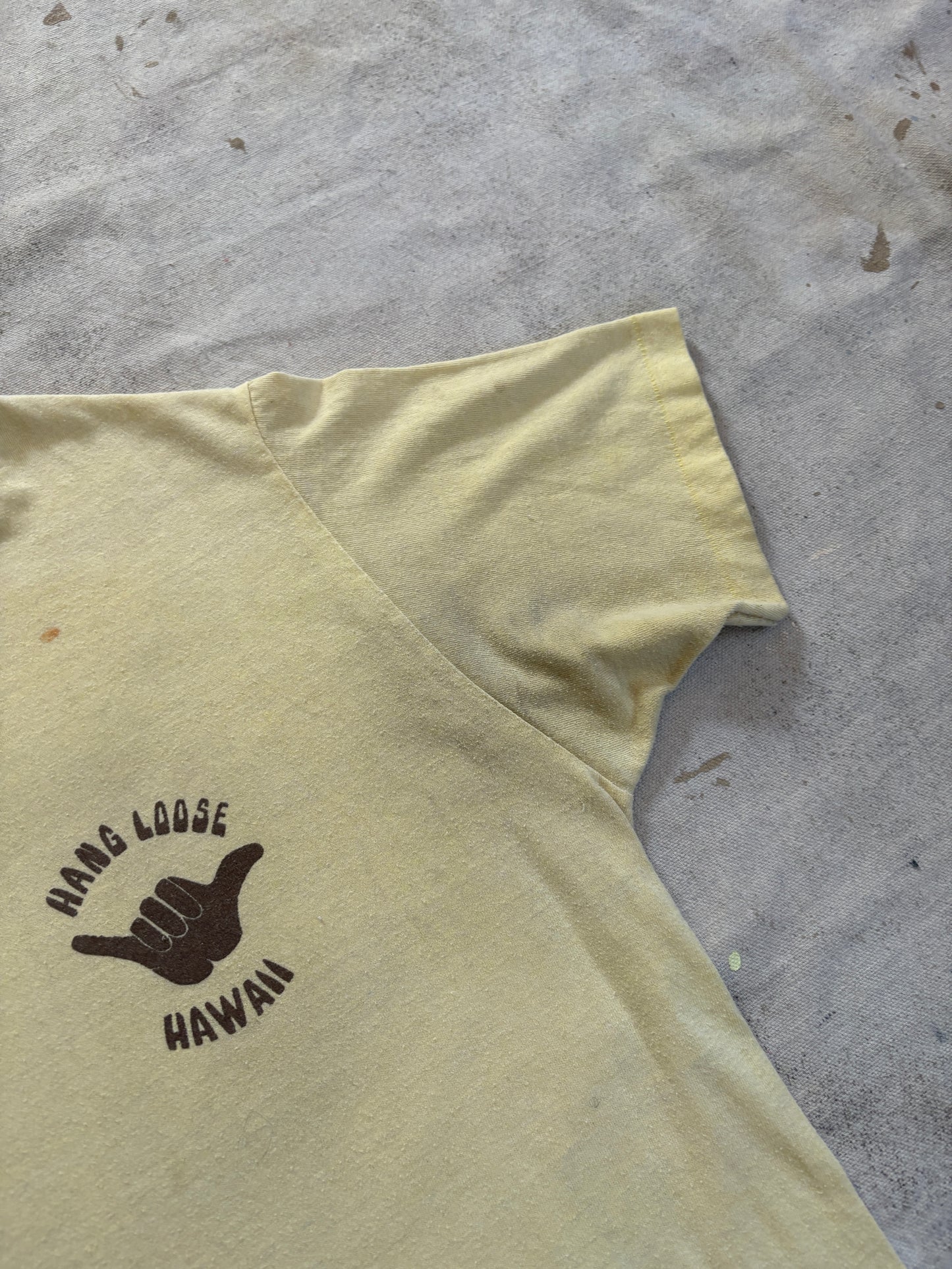Vintage 80s Hang Loose Hawaii Tee