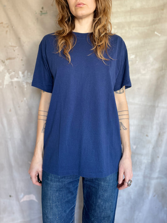 90s Blank Blue Tee