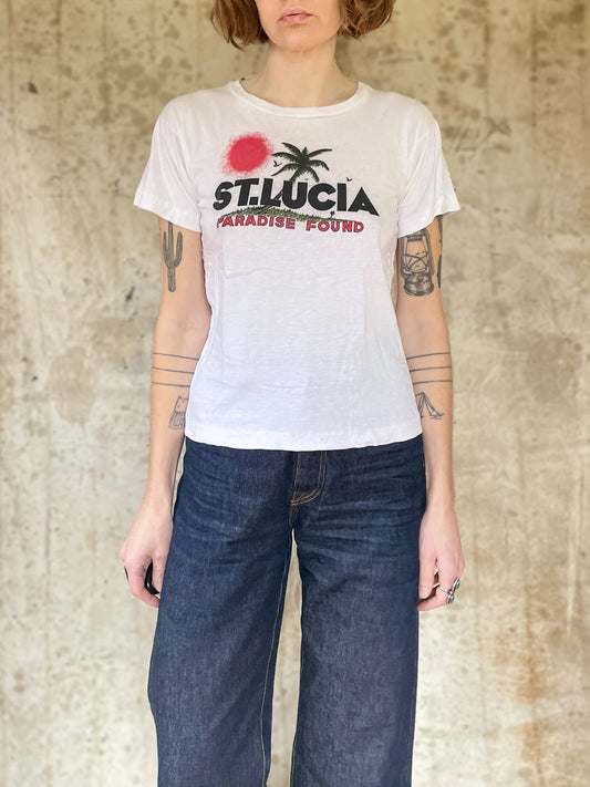 80s St. Lucia, Paradise Found Tee