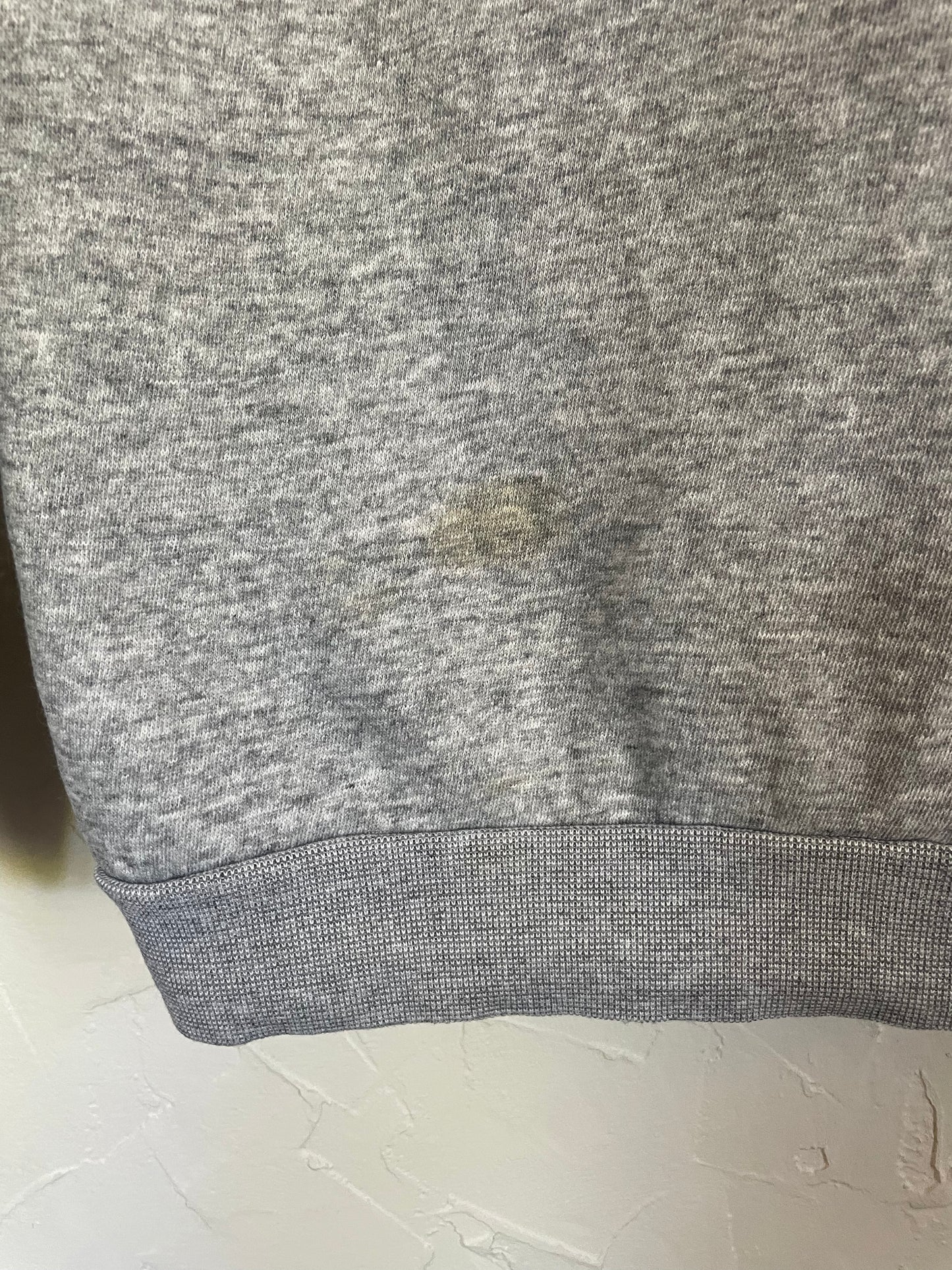 80s Blank Heather Gray Sweatshirt