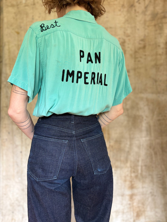 50s Pan Imperial Bowling Shirt