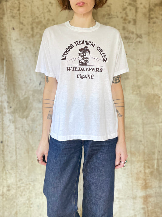 80s Haywood Technical College Wildlifers Tee