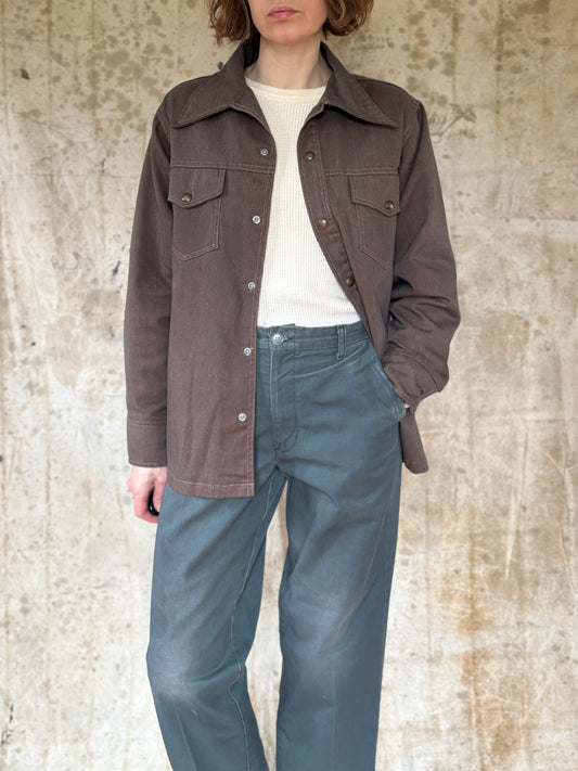 80s Montgomery Ward Brown Jacket