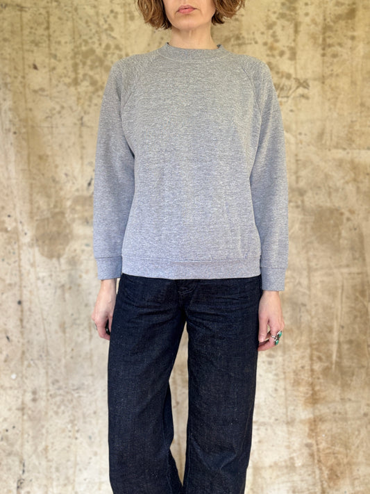 90s Blank Grey Sweatshirt