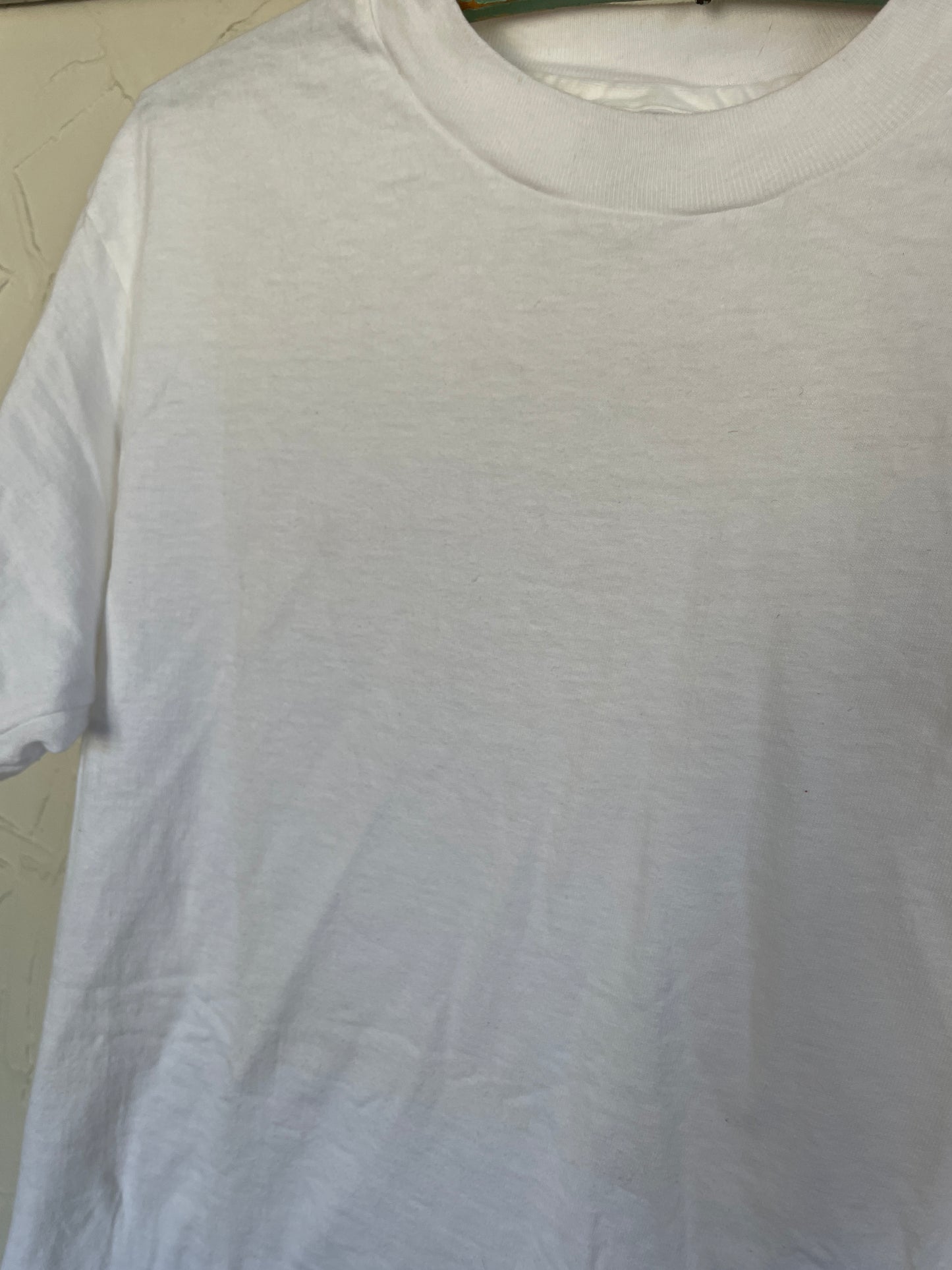 80s Blank White Tee