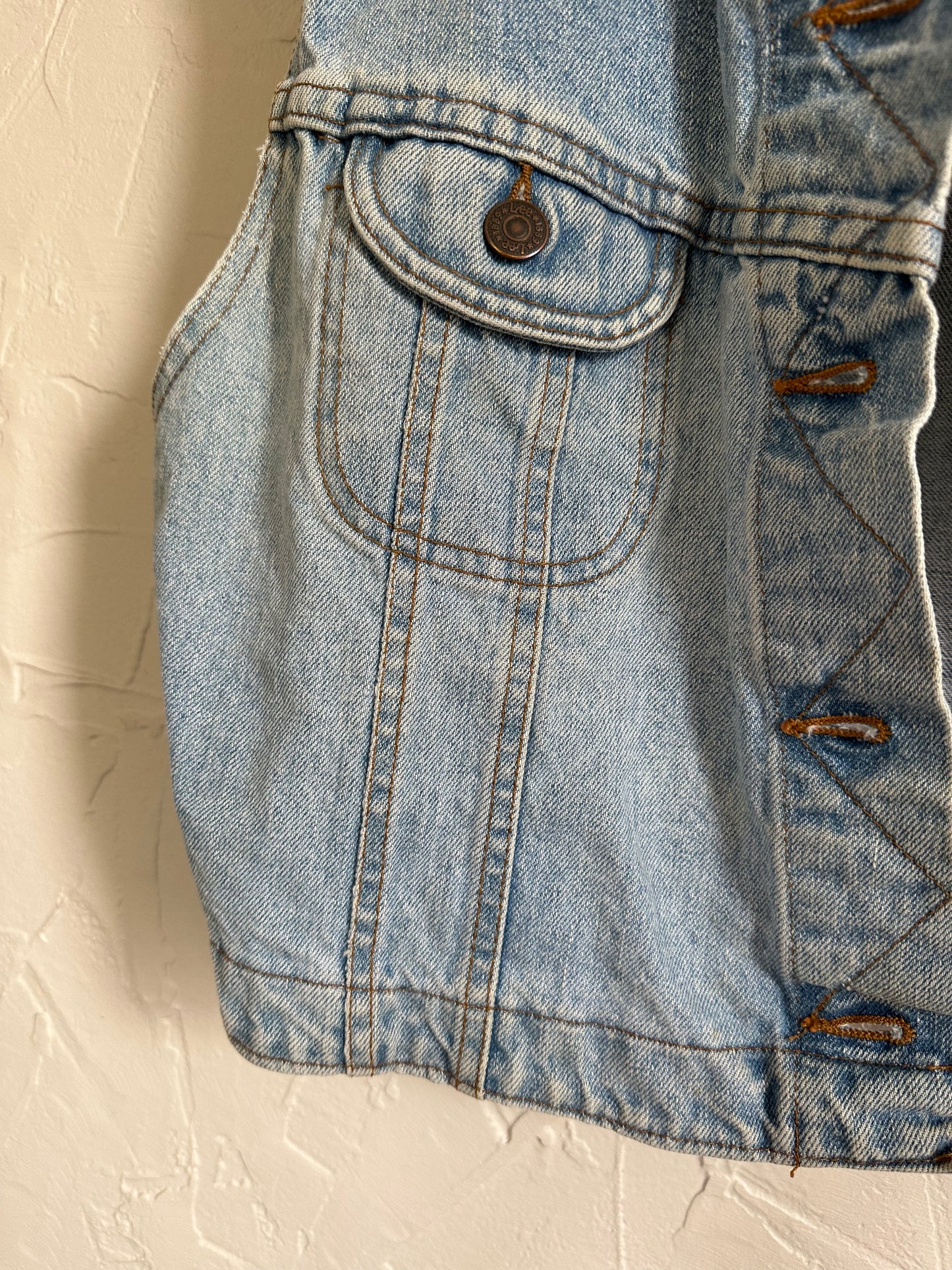 80s Lee Denim Vest