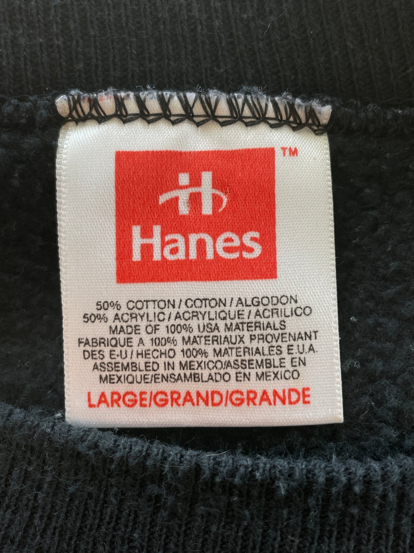 90s Blank Black Sweatshirt