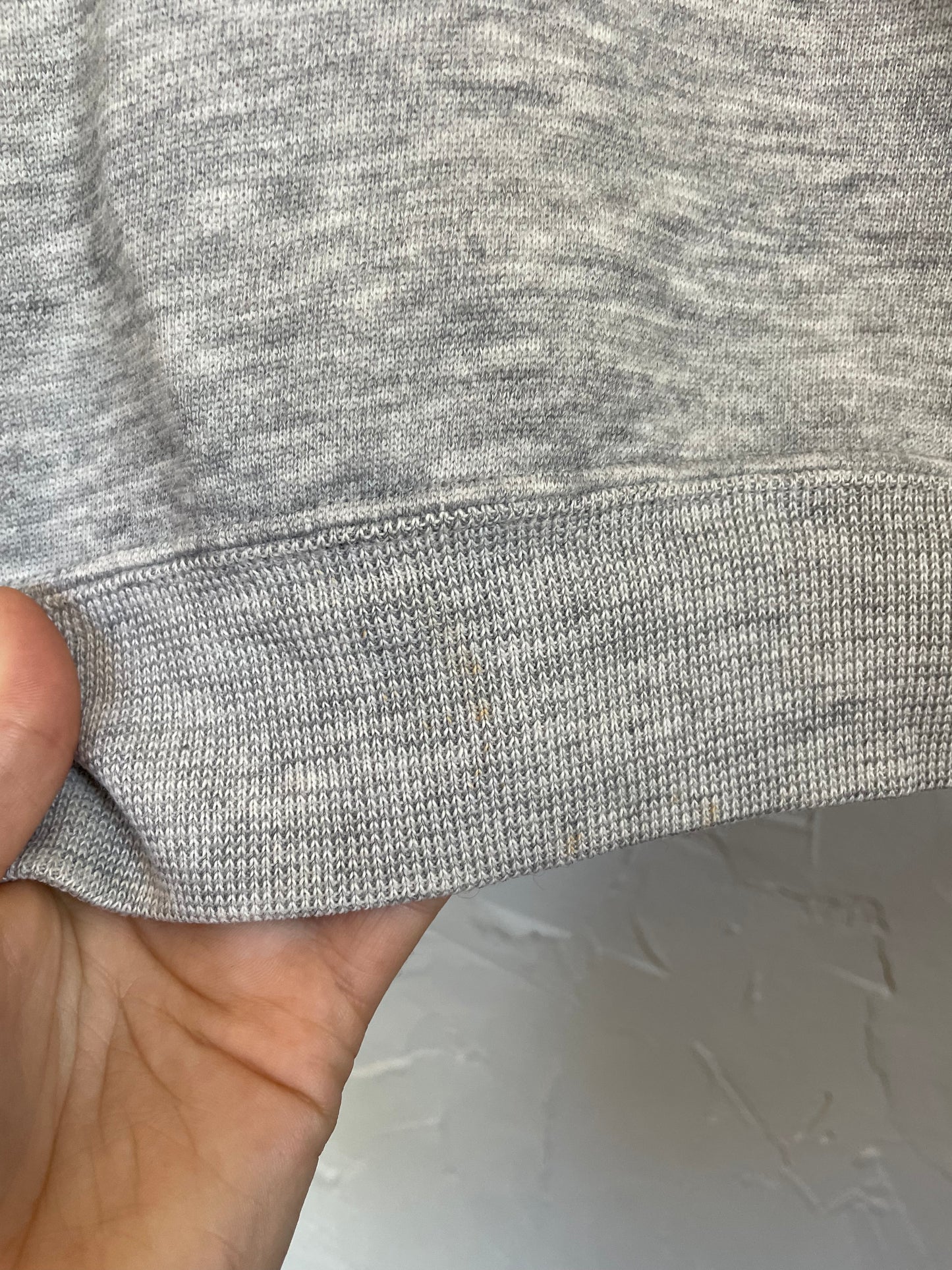 90s Blank Heather Grey Sweatshirt