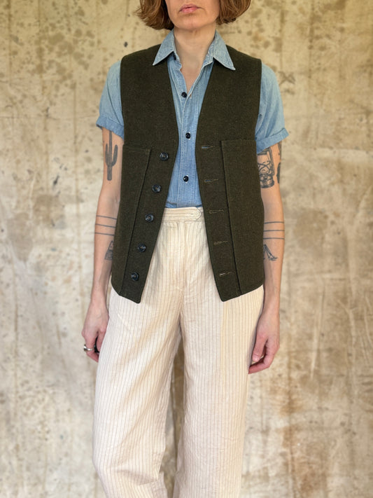 80s Filson Mackinaw Wool Vest