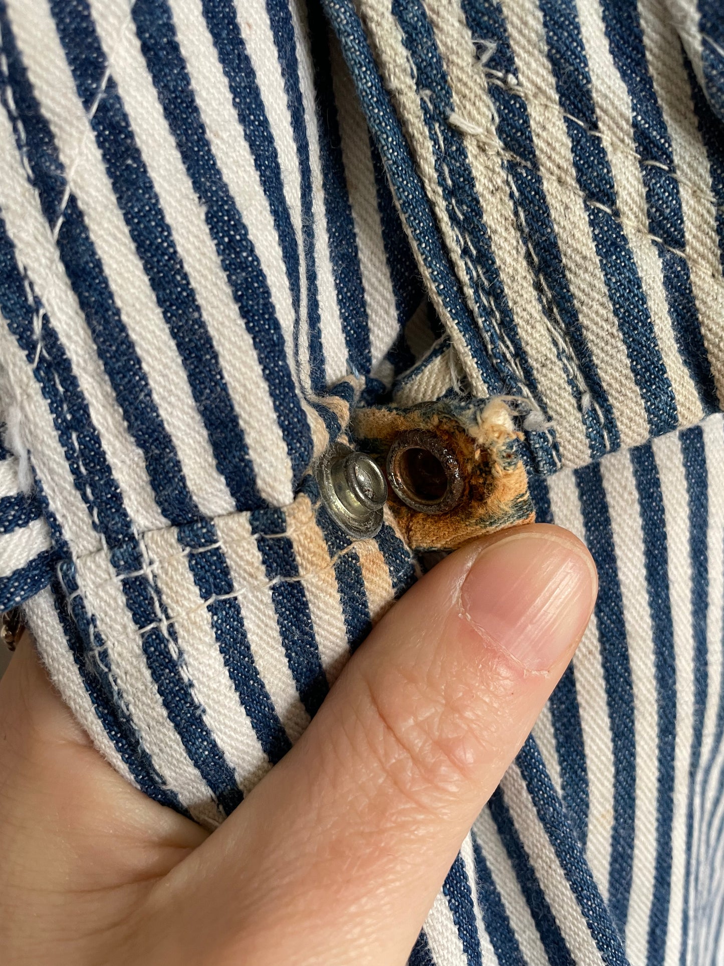 70s Big Mac Express Stripe Overalls
