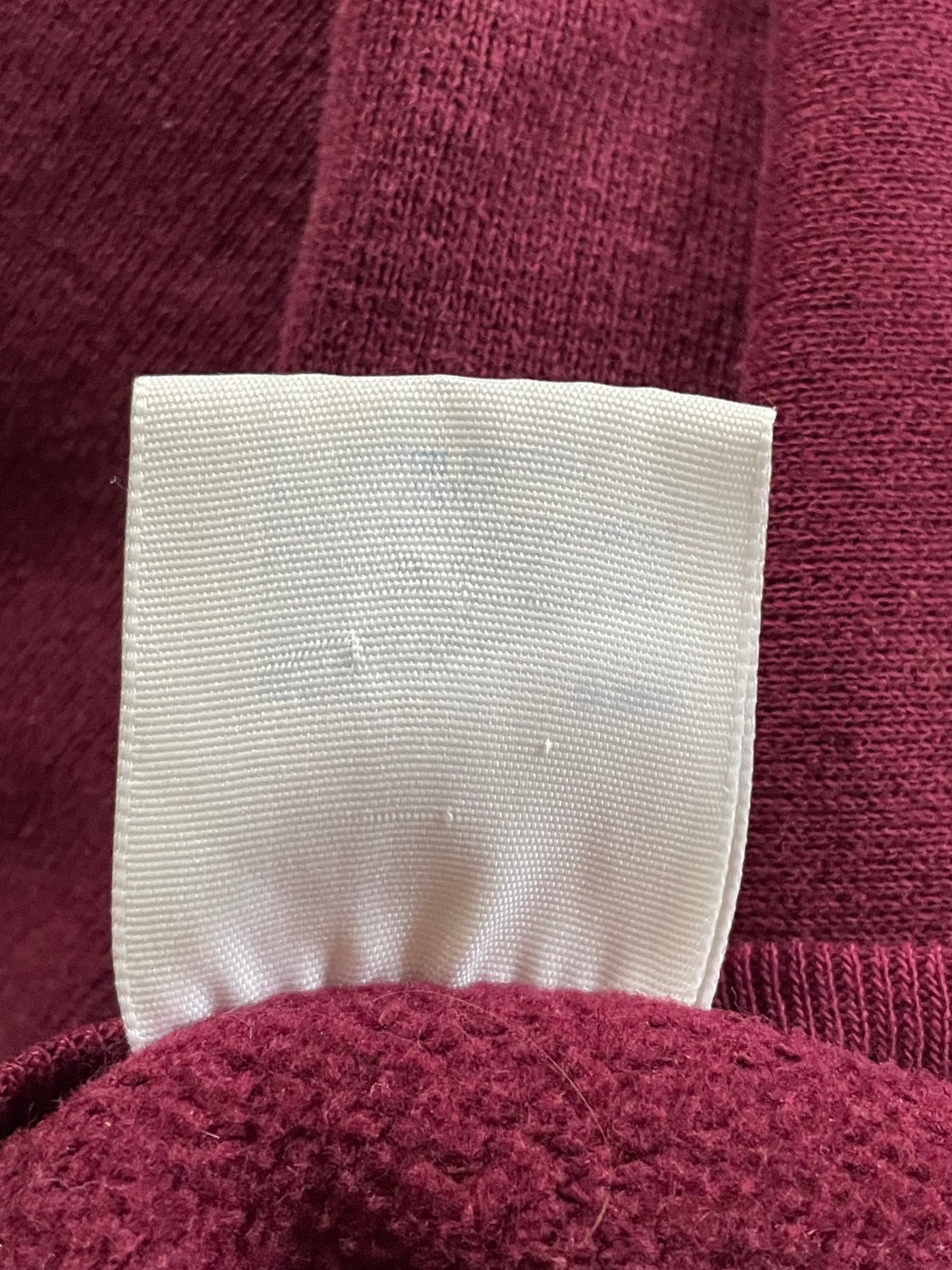 90s Blank Maroon Sweatshirt